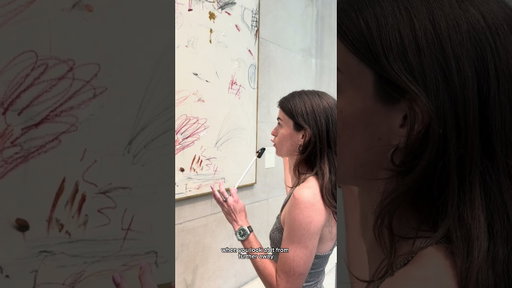 Loving Cy Twombly makes me a #moderngirl #arthistory #themet #tourguide #contemporaryart #virginia