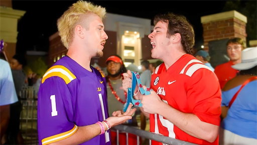 LSU Fan Trolls Ole Miss!