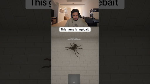 This game is ragebait #indiegames #horrorgame #scarygame #gaming