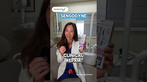Don’t let sensitivity hold you back! NEW Sensodyne Clinical Repair starts repairing after 60 seconds