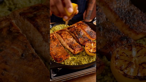 What’s for dinner Tonight EP.1 Cajun salmon with coconut cilantro rice!