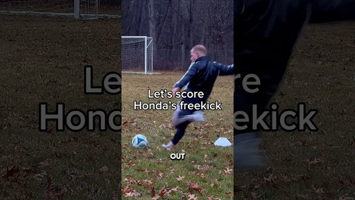 Let’s score Honda’s Free kick 🎯