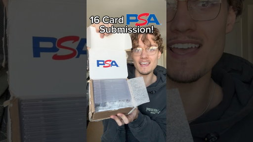 16 Card PSA Submission!