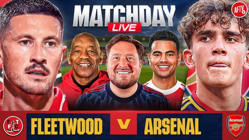 Fleetwood 1-1 Arsenal | League Cup Last 16 | Matchday Live