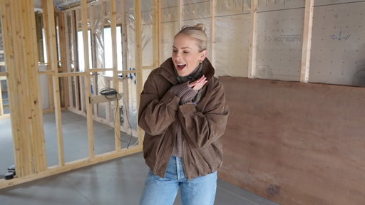 have a nosey at our new house build & chat about grief with me | vlog