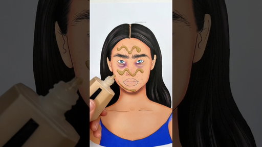 Makeup Transformation 🩷✨  #asmr #glowup #transformation #beforeafter #foundation #blush #lip #glam