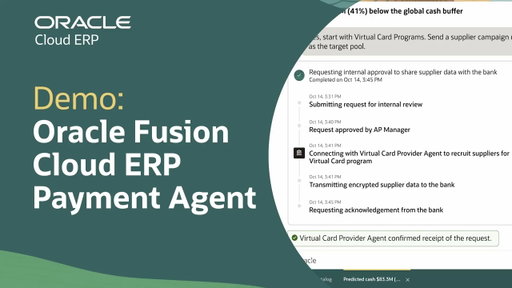 Payments AI Agent in Oracle Cloud ERP: Demo
