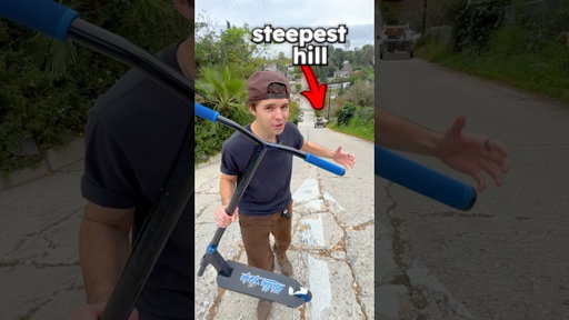 Can I Survive the Steepest Hill? 😅⛰️