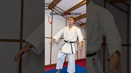 How to spot a FAKE black belt…