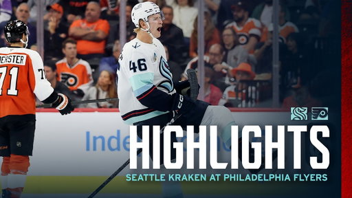 Seattle Kraken at Philadelphia Flyers | 10/13 Game Highlights