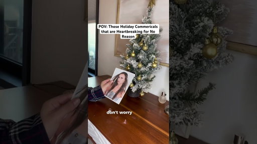 POV: Those Heartbreaking Holiday Commercials #pov #comedyskit