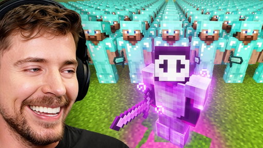 100 YouTubers Vs World’s Deadliest Player