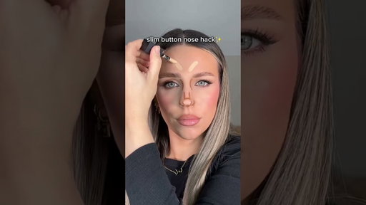 Nose Slimming Hack #Contour