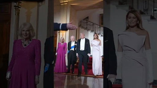Trump, King Charles, Melania and Camilla Attend State Dinner
