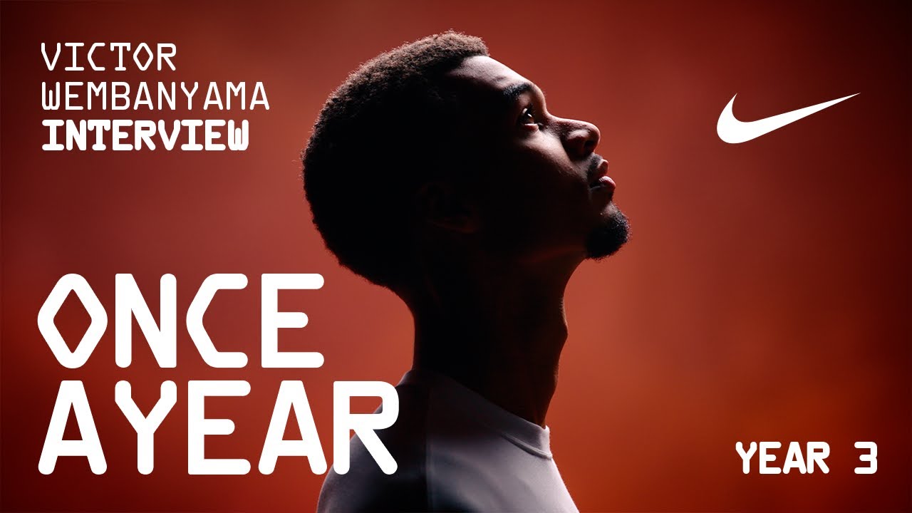 Victor Wembanyama: Once a Year interview (Year 3) | Nike