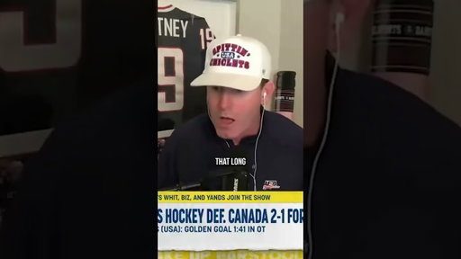A lot of Canadians were complaining about the USA vs Canada game ending in 3v3 OT