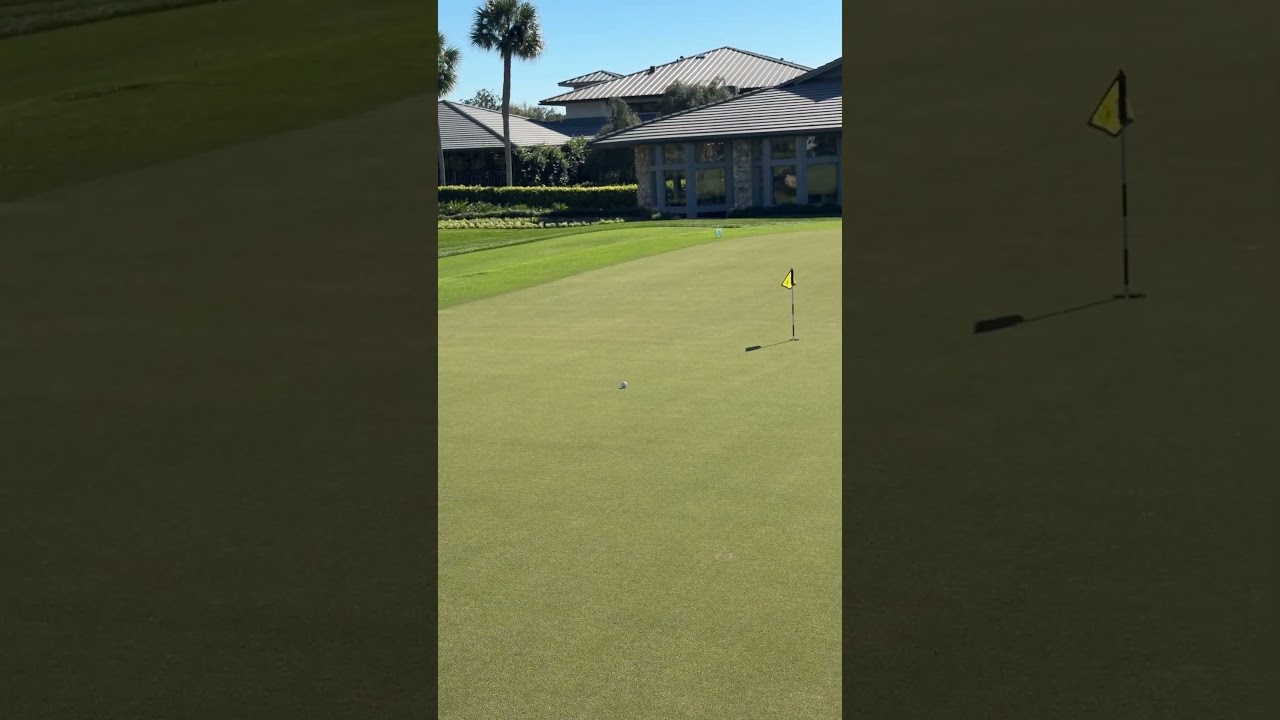 Lots said about the greens at Bay Hill this week… here’s a perfect example of how BRUTAL they can be