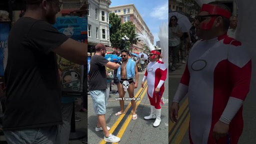 Asking Comic Con cosplayers what they do for a living!