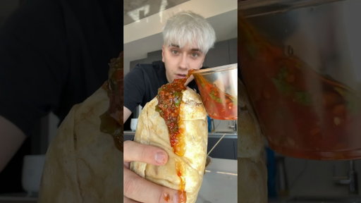 I got Chipotle yall😍 and the red chimi is SO GOOD… #chipotlepartner