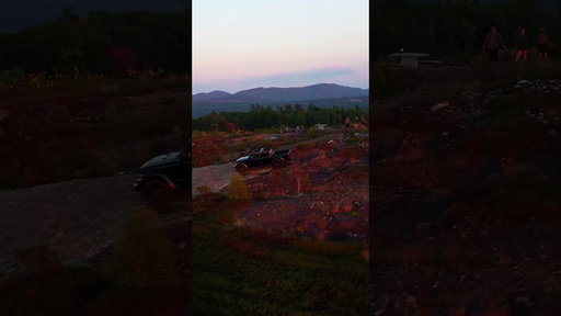 Camp on a blueberry farm in Maine with Hipcamp. A hilltop with incredible views. #hipcamp