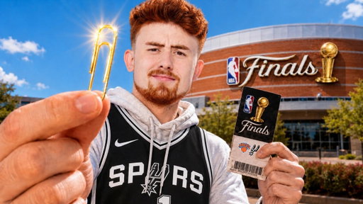 I Traded a Paperclip into an NBA Finals Ticket