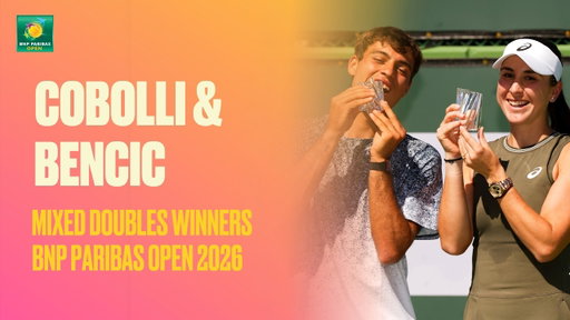 Cobolli & Bencic v Dabrowski & Glasspool | Match Highlights | Mixed Doubles Final | BNP Paribas Open