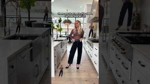 There are 10 of me in this video… can you find them all? 👀 #POV #FunnyShorts #Challenge