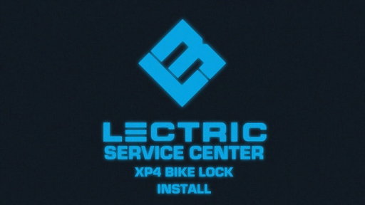 Lectric Service Center | Bike Lock Installation