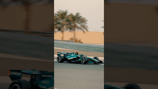 The AMR26 hits the track. #AstonMartinF1 #F1