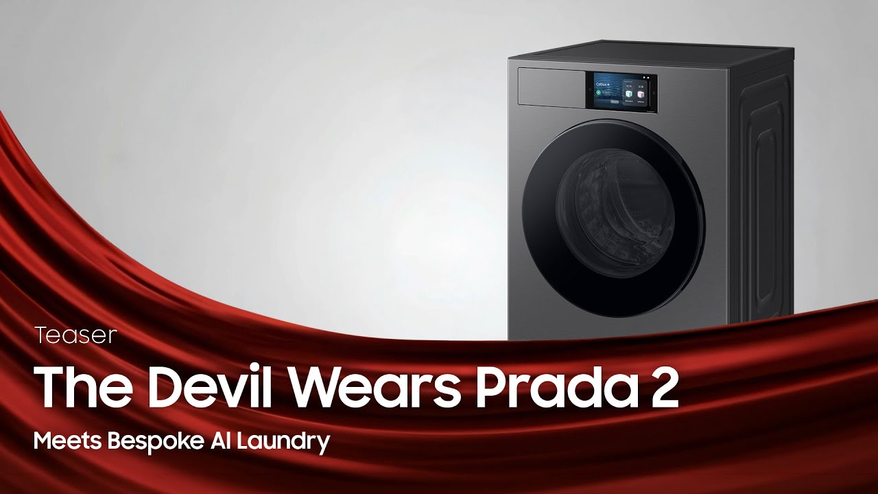 Teaser: 'The Devil wears Prada 2' meets Bespoke AI Laundry｜Samsung