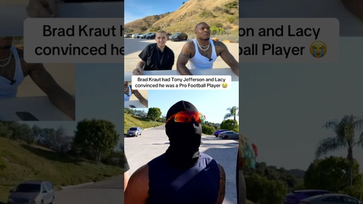 Brad fools Tony Jefferson and Lacy 😭 #bradkraut #twitchclips #funny #sports #football #shorts