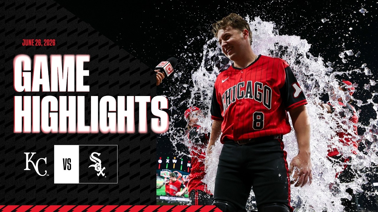 HIGHLIGHTS: White Sox Score 22 RUNS in DOMINANT Win Over Royals (6.26.26)