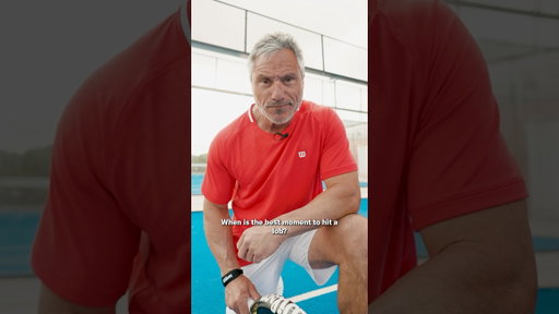 Lob or not?🤔 #WilsonPadel #Padel #TeamWilson #Padelshots #Sciorilli