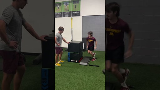 Jack Crousore Box Jump | Minnesota Golf Off-Season Training