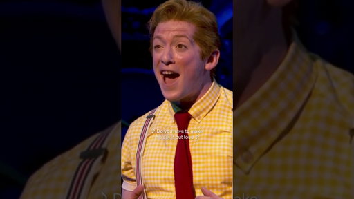 Ethan Slater sings Bikini Bottom Day | Spongebob Musical #EthanSlater #Spongebob #shorts