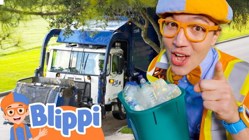 Garbage Truck Groove🚛| Blippi Songs 🎶| Educational Songs For Kids