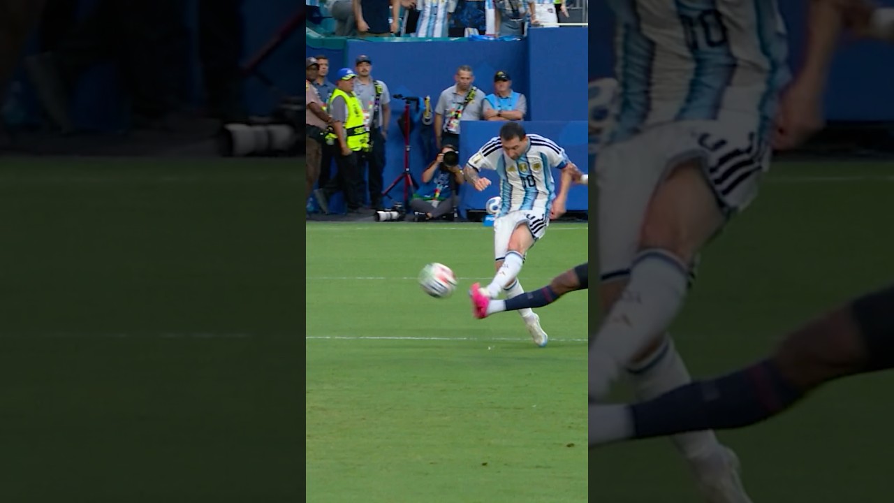 Messi scores his 20th World Cup goal against Cabo Verde. #FIFAWorldCupOnYT