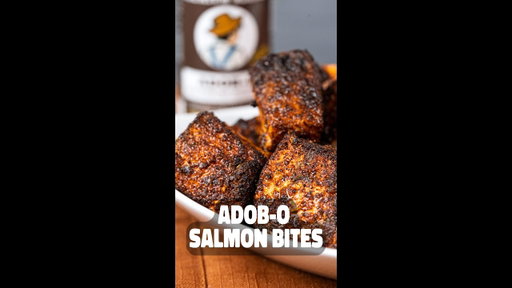 The BEST Adob-O Salmon Bites!
