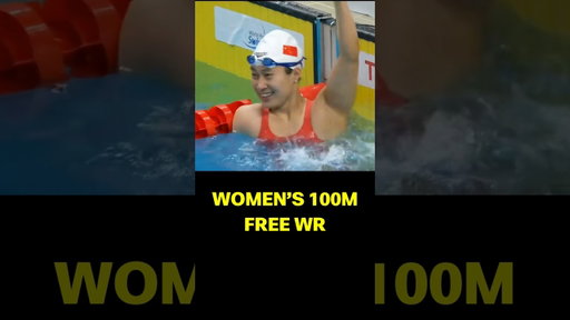Women’s 100m Free WR