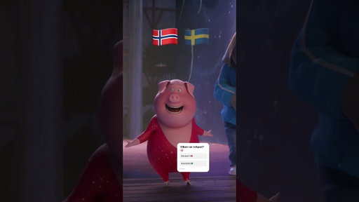 Vilket språk kollar DU helst Sing på? 🐷 #sing #primevideose