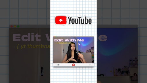How to make YOUTUBE THUMBNAILS on your PHONE📲✨#youtubethumbnail #editingtutorial
