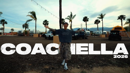 I got invited to COACHELLA by Rivian | Shot on Iphone VLOG