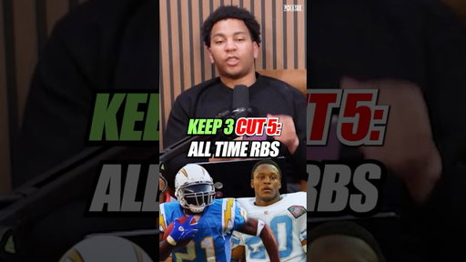 NFL KEEP 3 CUT 5: All-Time RBs Edition