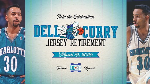 Dell Curry Finds Out His Jersey Will Be Retired!