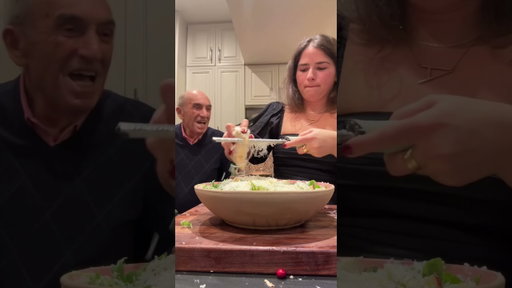 Part 2 of my Italian American Thanksgiving ft. Nonno Antonio singing ❤️