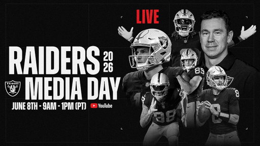 Raiders 2026 Media Day Live