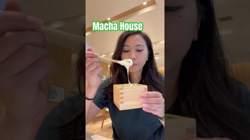 Macha House Osaka Japan - Matcha Desserts