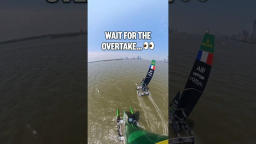 A clutch move from @BondsFlyingRoos on the Hudson last season! Will they make the 3-peat in NYC? 🤔
