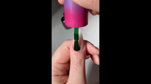 Channel your alter ego with this quick-drying green nail polish. 💚 Shade: Fir Surely Fast #shorts