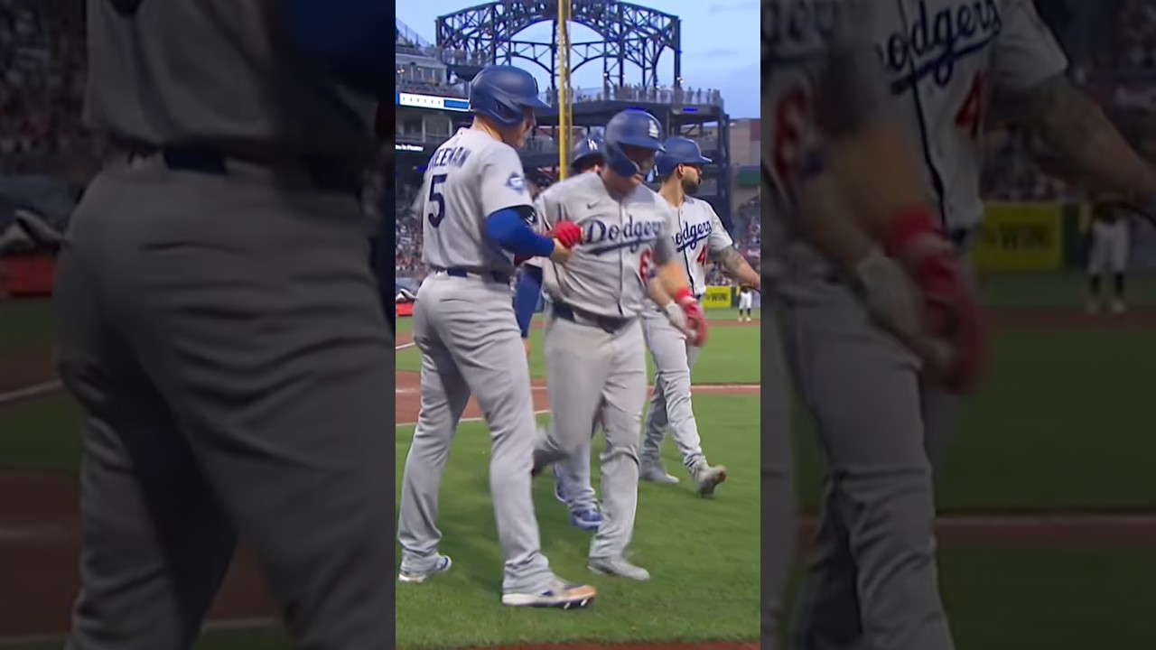 RYAN WARD GRAND SLAM. #dodgers #sports #losangeles